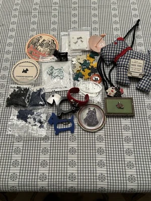 Scotty собаки ассортимент ~ кнопки жетоны фигурка подставки компактный Bolo Pin браслет - Изображение 1 из 4