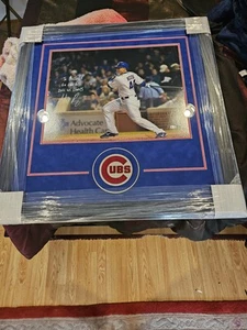 Anthony Rizzo Autographed Framed 24x28 Color Photo. Bas - Picture 1 of 4