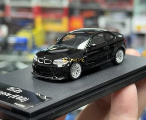 ZD 7 cm 1:64 negro 1M E82 cupé modelo deportivo diecast metal coche BN - Imagen 1 de 6