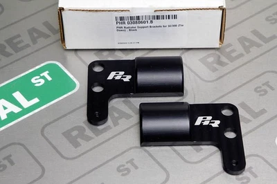 Soportes de soporte de radiador PHR Billet negros para Lexus SC300 con radiador Supra Foto 1 de 4