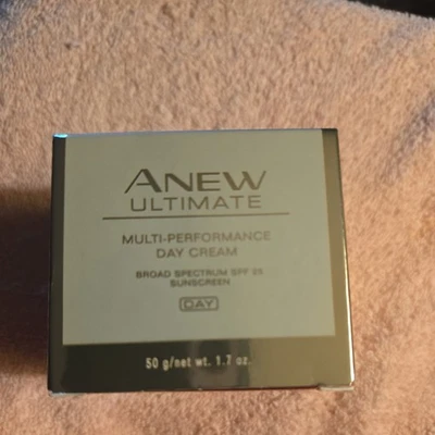 Avon Ultimate Multi Performance Day Cream Broad Spectrum SPF 25 Sunscreen BNIB - Image 1 of 4