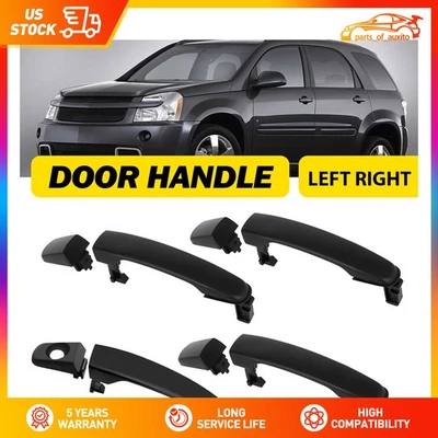 Maçaneta externa dianteira traseira esquerda direita esquerda esquerda para 05-2012 Chevy Equinox F - Imagem 1 de 4