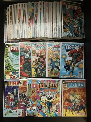 INFINITY INC #1-53 (DC-1984/88) 1er arte McFarlane (14) + ¡ediciones FIRMADAS! ver fotos Foto 1 de 4