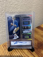 2018 Panini Contenders Draft Picks Bowl Ticket 24/25 Josh Rosen Rookie Auto RC