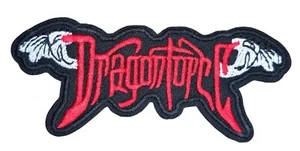 DRAGONFORCE LOGO BRITISH POWER METAL ROCK BAND MUSIC IRON ON MORALE PATCH - Picture 1 of 2