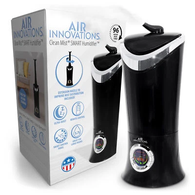 Air Innovations Ultrasonic Cool Mist Aromatherapy Humidifier, Black (Open Box) - Image 1 of 4