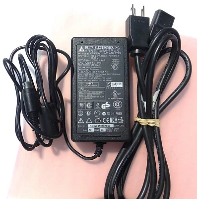 Genuine  DELTA ELECTRONICS ADP-50XB 4-PIN AC Adapter Output 12VDC~ 4.16A 4160mA - Image 1 of 3