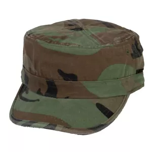 Top Prendas para la cabeza Camuflaje Ejército Cadete Gorra - Patrulla Militar Pato Caza Sombrero - Imagen 1 de 8