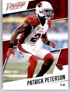 2018 Prestige Patrick Peterson NFL PWE Base Card Cardinals #29 - Picture 1 of 2