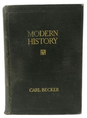 Vintage Modern History Hardcover Book Carl Becker 1931 Foto 1 de 4