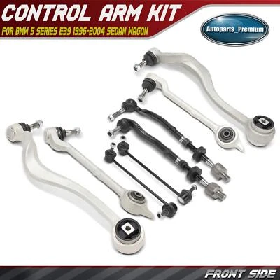 Kit completo de suspensión delantera de 8 piezas para BMW 525i 528i 530i 525d 530d 1997-2004 Foto 1 de 4