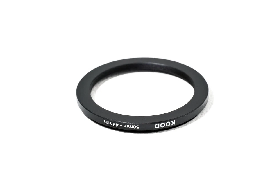 58mm-48mm 58-48 Stepping Ring Filter Ring Adapter Step down - Image 1 of 1