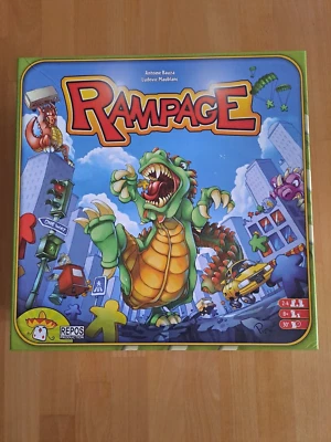 Rampage Terror in Meeple City Repos Brettspiel Holz vollständig Englisch TOP - Bild 1 von 4