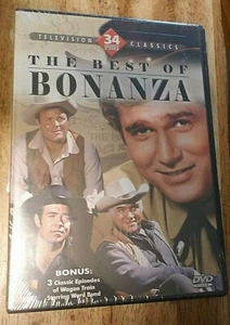 THE BEST OF BONANZA 34 Episodes + 3 Wagon Train Television Classics NEW SEALED - Imagen 1 de 2