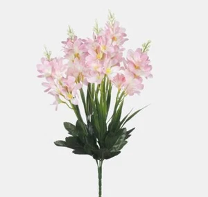 Flores de seda artificial Ixia Bush/Spray rosa 40 cm - Imagen 1 de 1