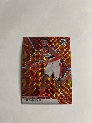 2019-20 Panini Mosaic - Reactive Orange Prizm #162 Troy Brown Jr. - Image 1 of 2