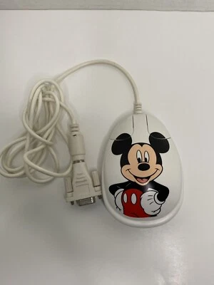 Vintage Mickey Mouse Wired Computer Mouse with Ball - Image 1 of 4