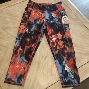 Jessica simpson High waisted pocket Fiesta Ink Wash slimtek leggings size Xl - Picture 1 of 4