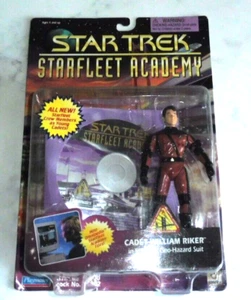 Figura de acción CD Star Trek Cadet William Riker Starfleet Academy 1996 nueva de colección - Imagen 1 de 10