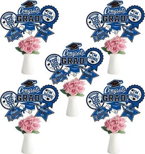 30PCS Graduation Party Decorations Class Of 2023 Congrats Grad Table Centerpiece - Picture 1 of 7