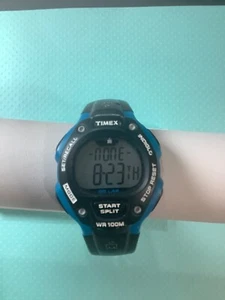 Timex Ironman Blue/Black Digital Women's Watch - Picture 1 of 10