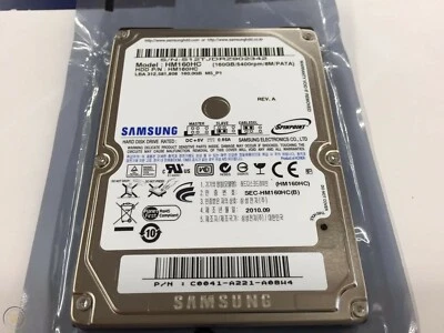 Samsung HM160HC 160GB 2.5" IDE Hard Drive 5400rpm 8MB Cache - OEM - Image 1 of 2