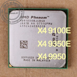 Zócalo AMD Phenom X4 9950 X4 9350E X4 9100E AM2/AM2+ procesador de CPU - Imagen 1 de 4