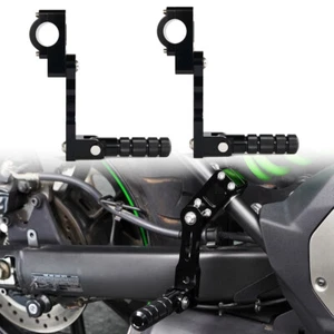 Reposapiés de barra de choque para motor de carretera apto para Suzuki GSF 400 Bandit 1989-1997 - Imagen 1 de 16