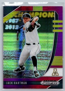 2020 Panini Draft Picks #PDP108 Jack Hartman Hyper Red & Purple NrMt-Mt