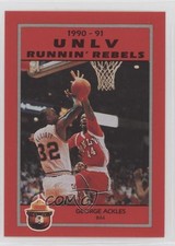 1990-91 Smokey Bear UNLV Runnin' Rebels George Ackles #44