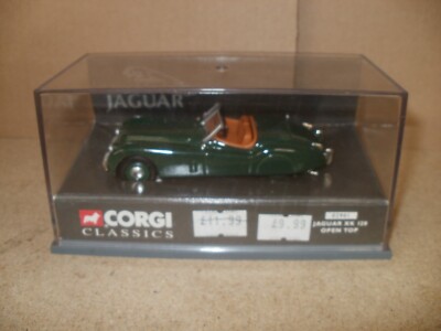 Voiture Miniature Corgi - Jaguar XK120 Cabriolet 1953 Rouge - Échelle 1/36 - Réf. 803 - Occasion