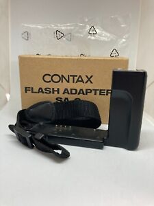 【TOP MINT in Box】 Contax Flash Adapter SA-2 for T3 Film Camera Strap JAPAN #1983