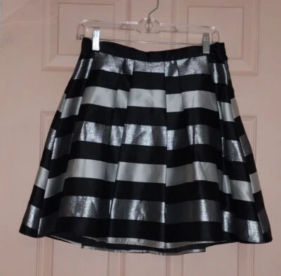 My Michelle Striped Size 9 Polyester Skirt - Image 1 of 4