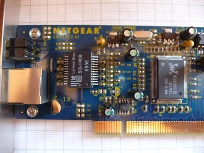 PCI Netzwerkkarte Netgear GA 311 Rev A1 - 1000 Mbps, 100 Mbps, 10 Mbps - Bild 1 von 4