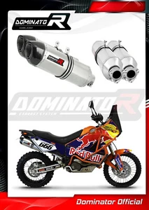 Special Titanium Exhaust Terminals KTM 950 990 SM / SMR / SMT / Supermoto - Picture 1 of 5
