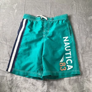 Nautica Trunks Sz M Youth Boys Swim Breathable Beach Drawstring  - Picture 1 of 12