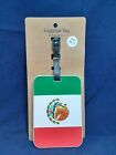 MEXICO FLAG Silicon Luggage Tag by Taggage NEW!!