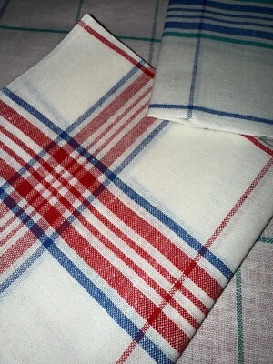 3 torchons vintage mais neufs pur coton  71 cm x 49 cm réf T193 - Photo 1/3