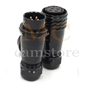 4pin SA20 Conector IP67 Waterproof Connector 4pin Industrial Connector LED Plug - Picture 1 of 7