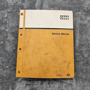 Vintage 1978 Case Service Manual for W9, W9A, W10 W12 Loaders Shop Repair binder - Picture 1 of 15