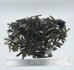 Natural Clinozoisite Or Brown Epidote Crystals 300+Pcs Lot From Skardu Pakistan  - Picture 1 of 17