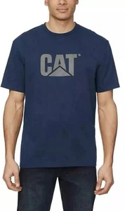 Camiseta CAT Caterpillar Hombre Calce Relajado, Color Gris, Talla Mediana, Duradera. - Imagen 1 de 5