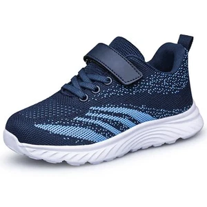 YHOON Boys Girls Shoes Sneakers Outdoor Athletic Shoes Navy Blue Size 8 Toddler - Picture 1 of 6