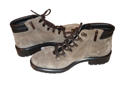 Aquatalia Womens Liviana Hiker Boots in Taupe Size 11 New without a Box - Image 1 of 4