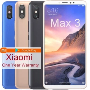 NEU Xiaomi Mi Max 3 Dual SIM 6,9" 128GB 64GB 12MP Android Global Version Handy - Bild 1 von 16