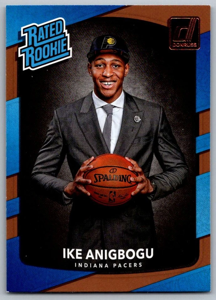 2017-18 Donruss Ike Anigbogu Rookie Indiana Pacers #176 - Image 1 of 2
