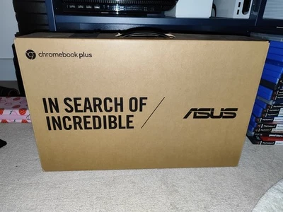 Ex-Display ASUS Chromebook Plus CX3402CB 14" 8GB RAM, Intel i5, Grey - Image 1 of 4