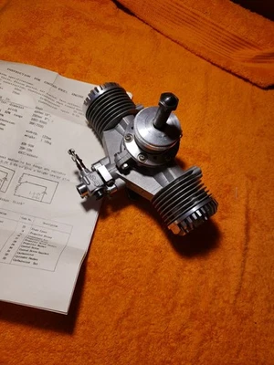 CS Engine - CS 240 Twin RC Motor CS240 Boxer - KIK25 - Image 1 of 4