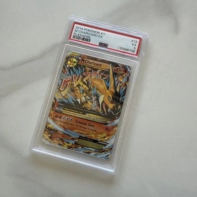 2014 POKEMON XY FLASHFIRE #13 M CHARIZARD EX PSA 5 - Image 1 of 4