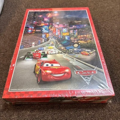 Disney Cars Jigsaw Puzzle Lightning McQueen Pixar Toy Collector Gift #808 - Image 1 of 3